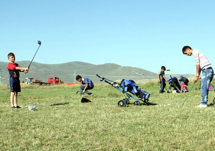 Golf Sporcuları Merada Son Hazırlıklarını Yaptı