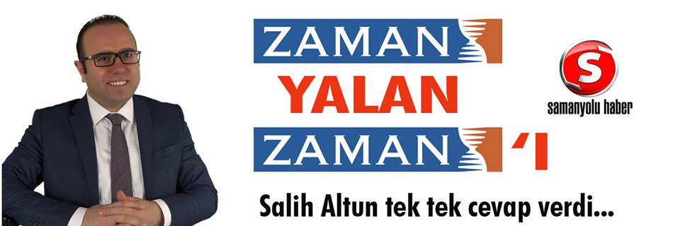 Salih Altun, Zaman Gazetesi haberine sert cevap verdi