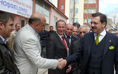 Hisarcıklıoğlu; İstanbul&#8217;un kapısı Ardahan&#8217;dan başlar
