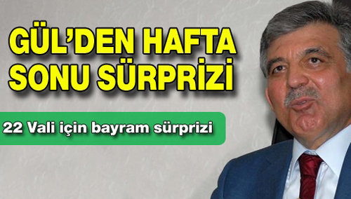 Cumhurbaşkanı Gül Kararnameyi İmzaladı