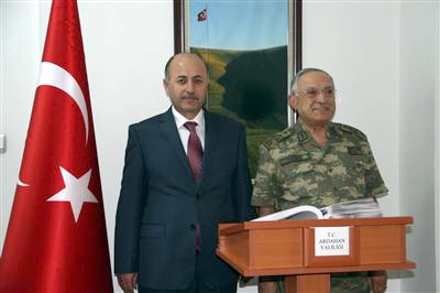 Turmuş, Vali Azizoğlu'nu ziyaret etti