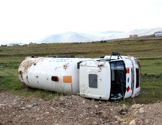 Ardahan'da İki Trafik Kazası: 1 Yaralı