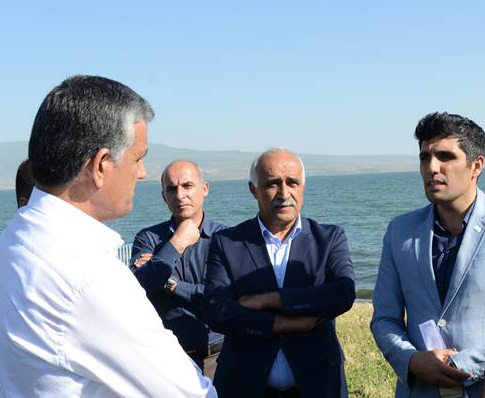 Vali Özefe, Çıldırda yatırımları denetledi