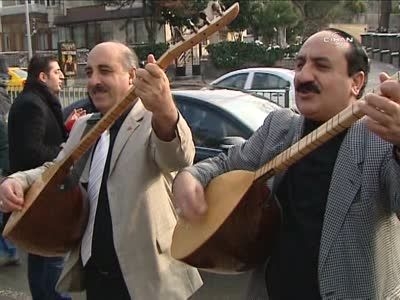 Başbakan Erdoğan'a Sazlı Sözlü Geçmiş Olsun Ziyareti