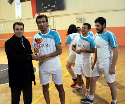 Voleybolda  Ardahan Devlet Hastanesi  konuştu