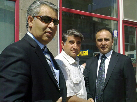 Belediye Başkan Yardımcısı Turan Ardahan'a geldi