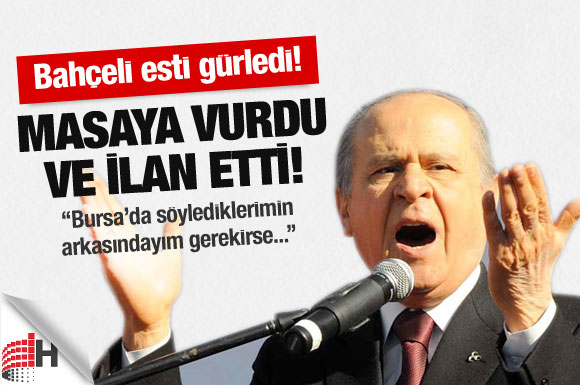 Bahçeli: 'İslam Dünyası Artık Ayağa Kalkmalı'