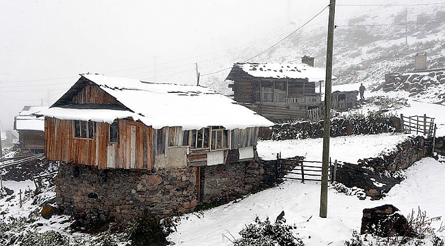 Doğu Anadolu'da kar yağışı
