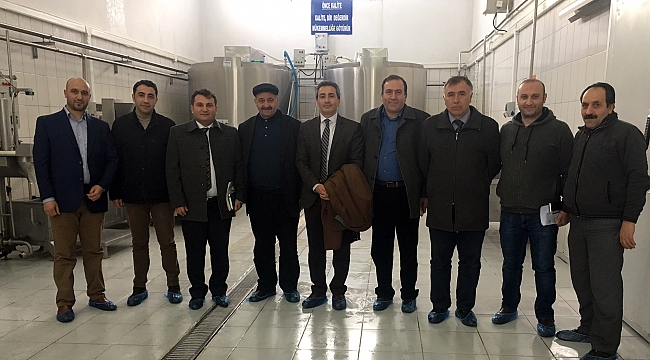 KÜSİ’den Koçhan Süt’e destek ziyareti