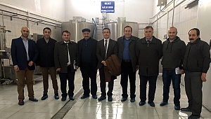 KÜSİ’den Koçhan Süt’e destek ziyareti
