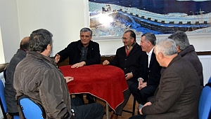 Vali ve Başkan,  esnafın sorunlarını ilk ağızdan dinledi