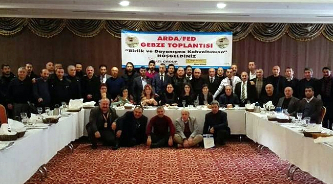ARDA/FED Ardahanlıları Gebze'de bir araya getirdi