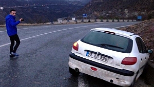 Nejdet Kanbir, Artvin’de trafik kazası geçirdi