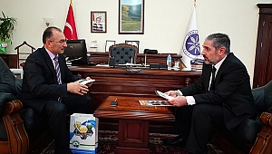 Prof. Dr. Mehmet Biber'e tebrik ziyaretleri
