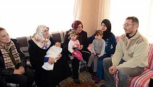 Protokol Eşleri, Suriyeli aileleri ziyaret etti