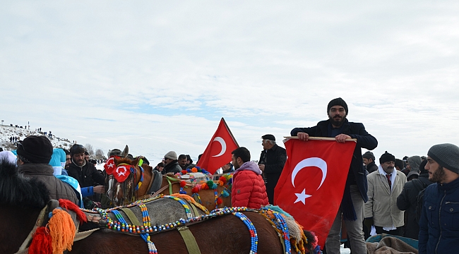 Çıldır Gölünde büyük coşku
