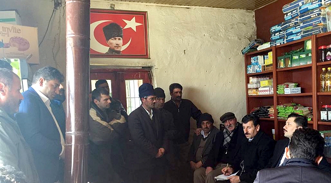 Halk Günü Toplantısı köyde yapıldı
