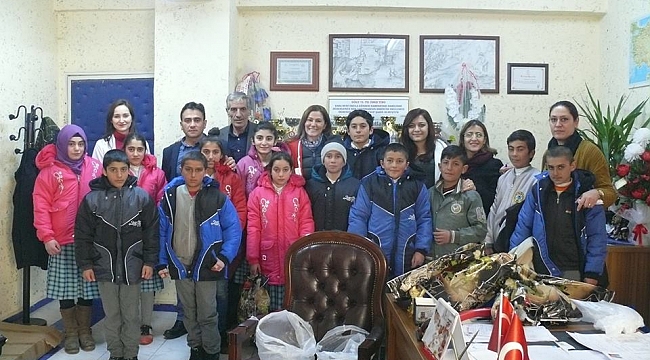 Kızılay gönüllüleri iş başında