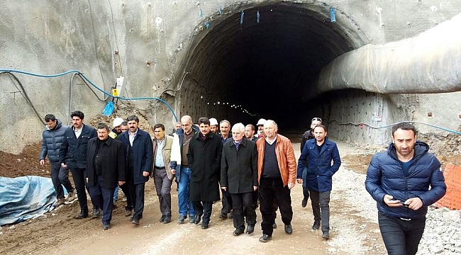 AK PARTİLİLER TÜNELE GİRDİ