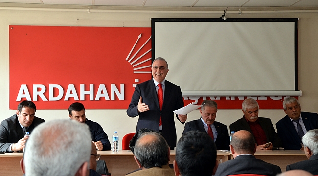 Ardahan CHP'de Ensar Öğüt hareketliliği