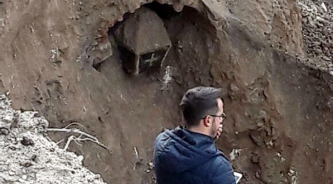 ARDAHAN'DA LAHİT MEZAR BULUNDU