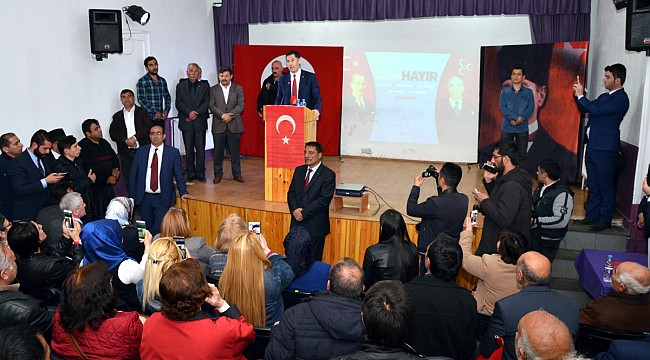 MHP Genel Başkan adayı Sinan Oğan Ardahan’da