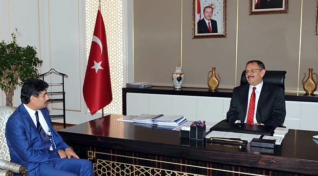 BAKAN ÖZHASEKİ, ATALAY’I SICAK KARŞILADI 