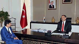 BAKAN ÖZHASEKİ, ATALAY’I SICAK KARŞILADI 