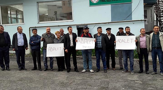 ARDAHAN'DA 'ENİS BERBEROĞLU' EYLEMİ VE NÖBETİ