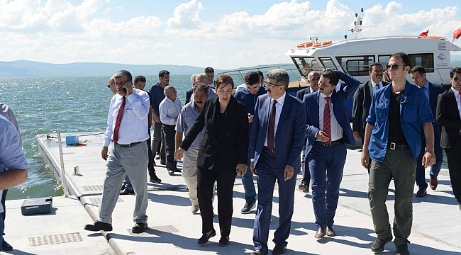 ÇILDIR'DA İNCELEMELERDE BULUNDU