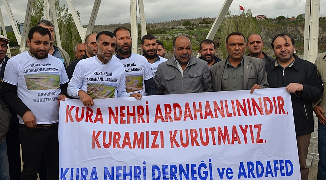 'KURA ARDAHAN'INDIR' EYLEMİ