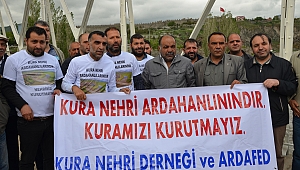 'KURA ARDAHAN'INDIR' EYLEMİ