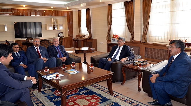 Vali Bilmez'e hayırlı olsun ziyareti