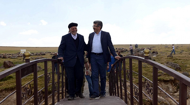 2 bin 581 metre yükseklikteki Bülbülan Yaylasına çıktı