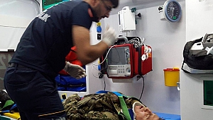 Ardahan'da trafik kazası: 2 yaralı