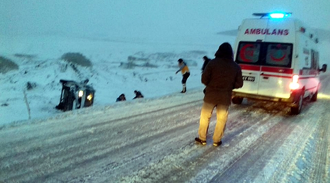Ardahan'da ulaşıma kar engeli