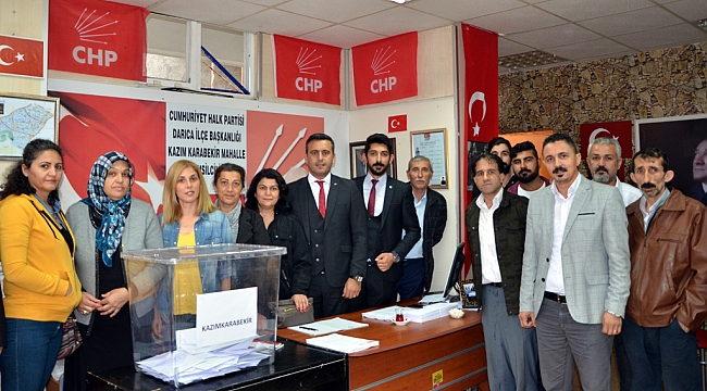 Darıca CHP’de Delege seçimi heyecanı