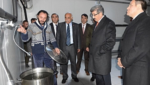 Uçan Kaz’a protokol ziyareti