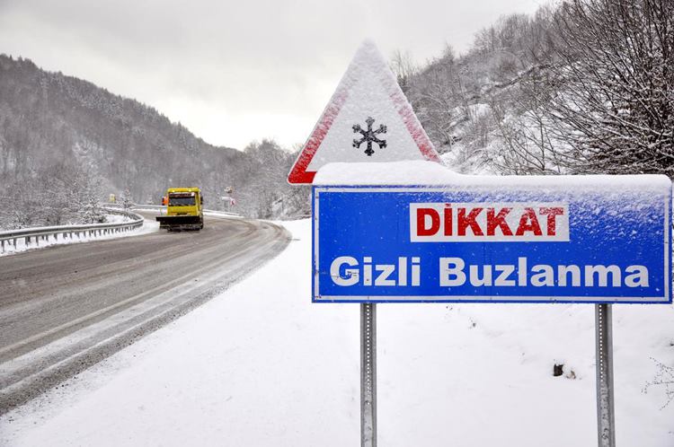 Ardahan'da gizli buzlanma tehlikesi