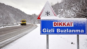 Ardahan'da gizli buzlanma tehlikesi