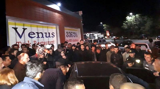 Gürcistan'da Türklere karşı şiddet!