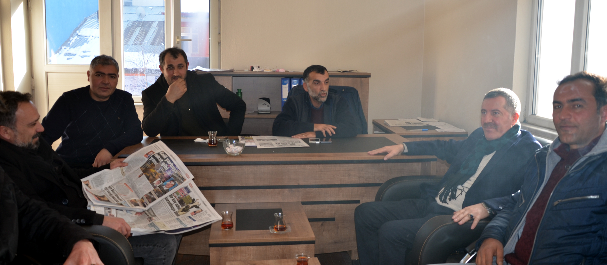 ARDAFED ve ESOB Başkanları gazetemizi ziyaret etti