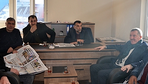 ARDAFED ve ESOB Başkanları gazetemizi ziyaret etti