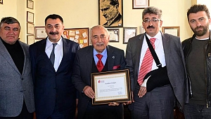 Vergi rekortmenlerine teşekkür belgesi