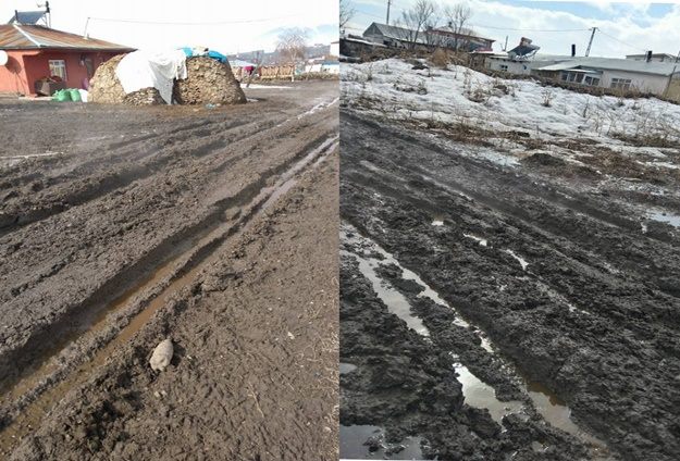 Yenimahalle’de yollar çamur deryasına döndü