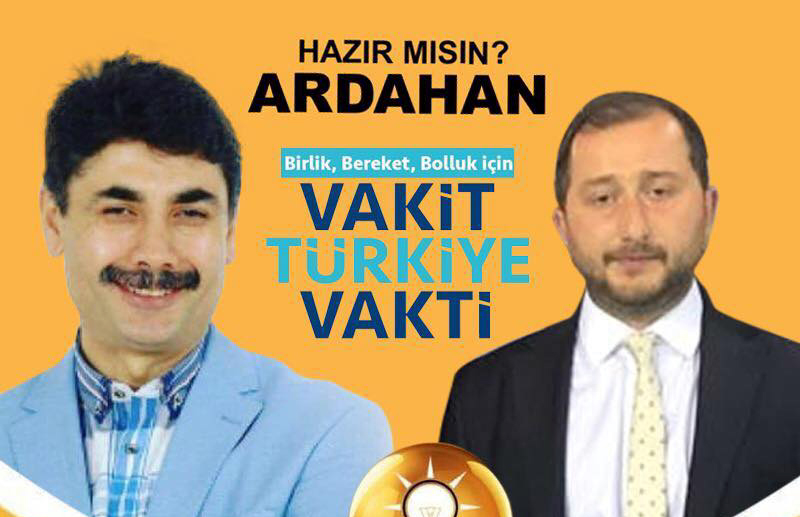 Ak Parti Milletvekili adayları Ardahan'da