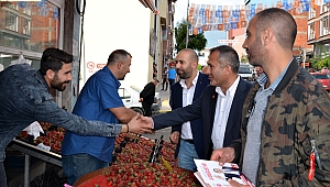 Ardahan’da Saadet adaylarına sıcak karşılama