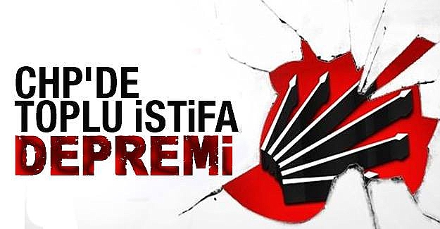 CHP’de istifa furyası!