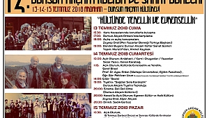 14. Dursun Akçam Kültür ve Sanat  Günleri 13-14-15 Temmuz’da