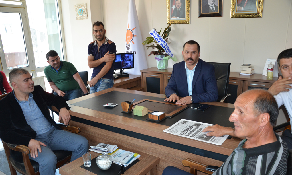 AK Parti İl Başkanına sıcak karşılama